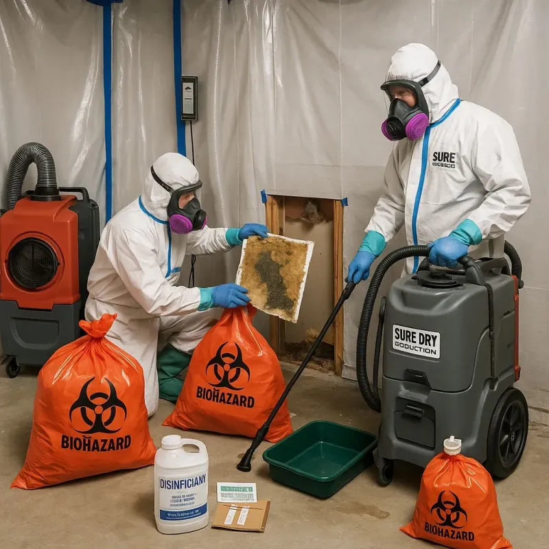 Contaminated Water Handling Protocols process in Grafton, WV