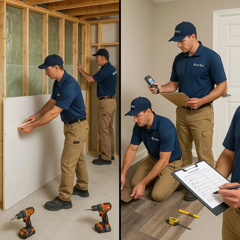 Repairs and Reconstruction process in Grafton, WV